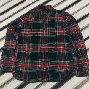 J.Crew Men's Plaid Flannel Shirt
